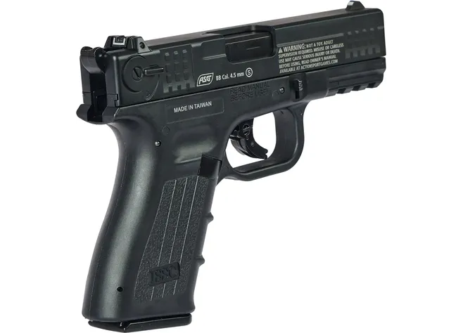 Пистолет пневматический ASG ISSC M22 кал. 4.5 мм Non Blowback Black Фото 2